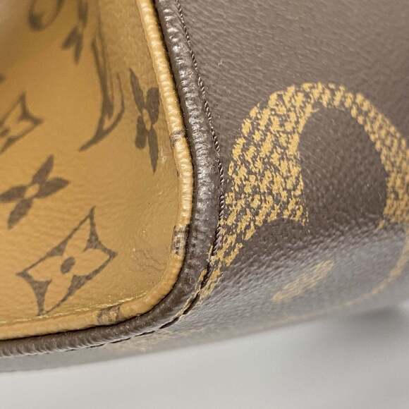 Louis Vuitton Monogram Giant Reverse On-the-Go Tote Bag M45039 Brown 2-Way fo... - Picture 8 of 11